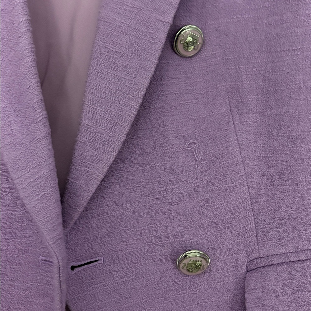 Veronica Beard Miller Dickey Jacket in Violet - Picture 11 of 14